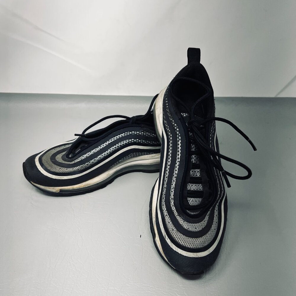 Nike Air Max 97 Shoes Womens Size 7.5 Black White 917704-003 Running‎ Sneakers